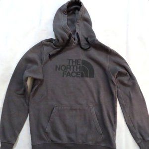 The North Face Gray Long Sleeve Sweatshirt Hoodie